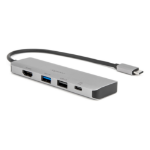 Rocstor Y10A313-S1 interface hub USB Type-C 10000 Mbit/s Silver