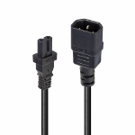 Lindy 2m IEC C14 to IEC C7 (Figure 8) Power Cable