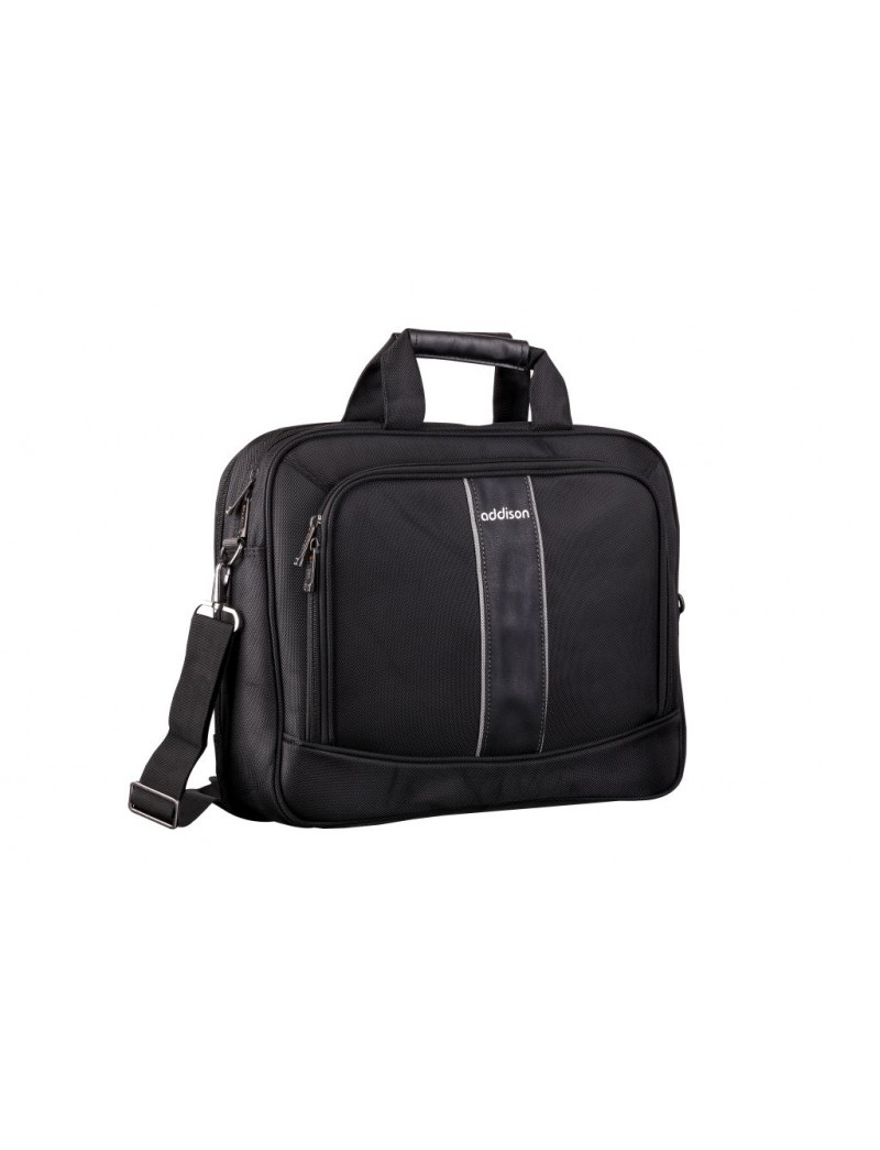 Addison 309015 laptop case 39.6 cm (15.6") Briefcase Black