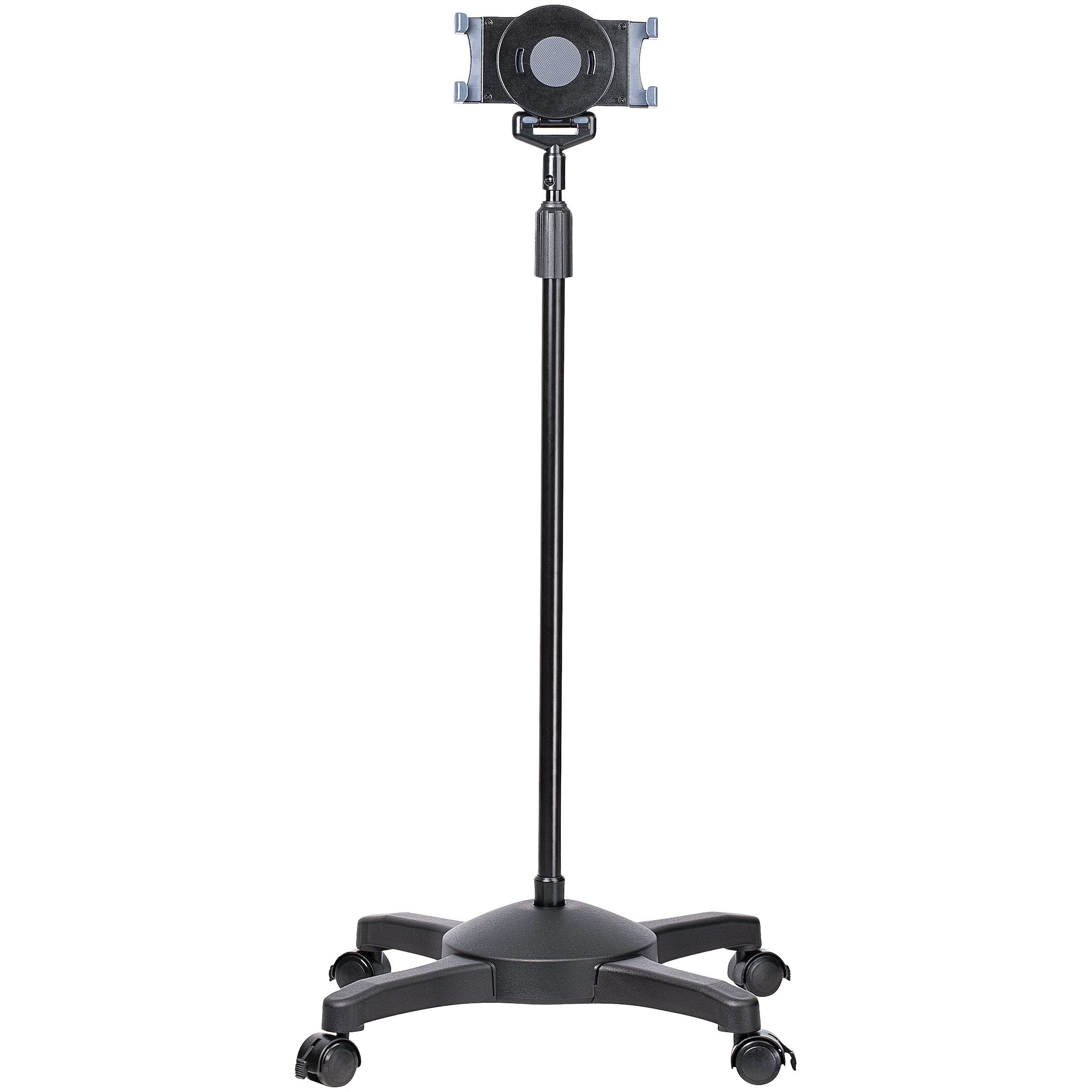 Image of StarTech.com Mobile Tablet Stand with Lockable Wheels - Height...