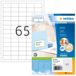 HERMA Labels Premium A4 38.1x21.2 mm white paper matt 6500 pcs.