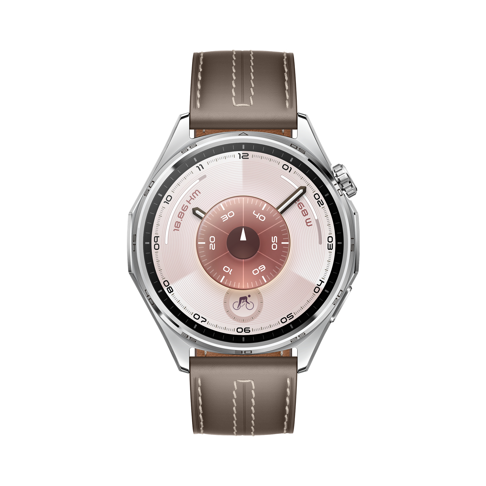 Huawei WATCH GT6 3.73 cm (1.47") AMOLED 46 mm Digital 466 x 466 pixels Touchscreen Stainless steel GPS (satellite)