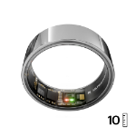 Ultrahuman Ring AIR – Sleep and Fitness Tracker, Smart Ring for Men and Women, No app fee for standard features, Up to 6 days battery life (Size 10)