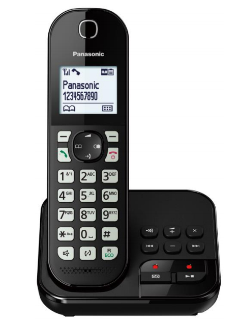 Image of Panasonic KX-TGC460GB telephone DECT telephone Caller ID Black