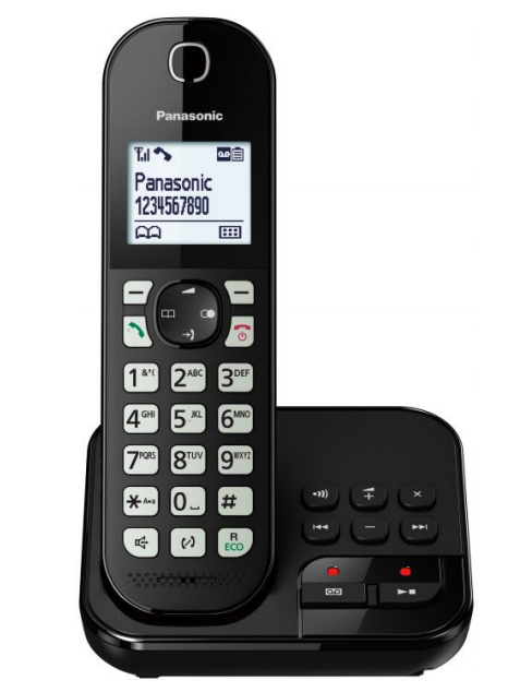 KX-TGC460GB PANASONIC KX-TGC460GB - Schnurlostelefon - Anrufbeantworter mit Rufnummernanzeige