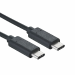 Cablenet 40-4301 USB cable USB 3.2 Gen 2 (3.1 Gen 2) 1 m USB C Black