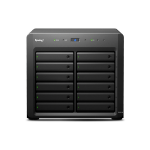 Synology DX1215 disk array Desktop Black