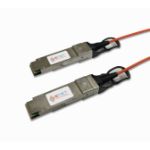 eNet Components QSFP+ - QSFP+ 7m M/M InfiniBand/fibre optic cable 275.6" (7 m) QSFP+ Orange