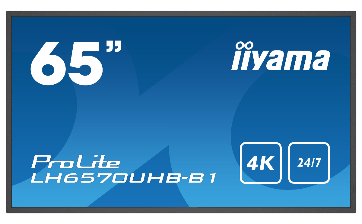 Image of iiyama LH6570UHB-B1 Signage Display Digital signage flat panel...