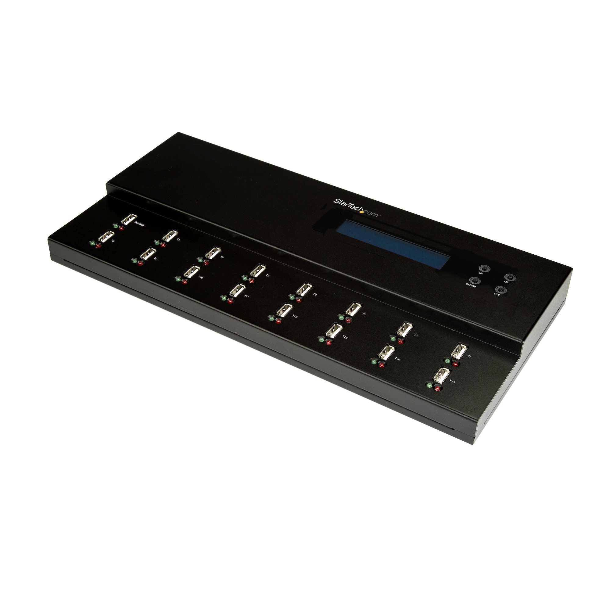 Image of StarTech.com Standalone 1 to 15 USB Thumb Drive Duplicator and...