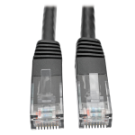 Tripp Lite CAT6, M/M, 1FT networking cable Black 12" (0.305 m) U/UTP (UTP)