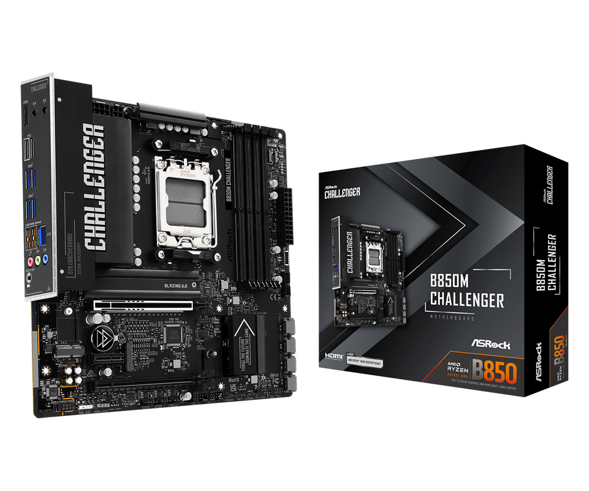 Asrock B850M Challenger AMD B850 Socket AM5 micro ATX