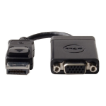 DELL R74C3 video cable adapter DisplayPort VGA (D-Sub) Black  Chert Nigeria