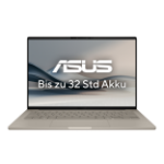 ASUS Zenbook A14 UX3407RA-QD906W Copilot+ PC Qualcomm Snapdragon X1E-78-100 Laptop 35.6 cm (14") WUXGA 32 GB LPDDR5x-SDRAM 1 TB SSD Wi-Fi 7 (802.11be) Windows 11 Home German Beige