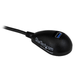 StarTech.com Câble d'extension SuperSpeed USB 3.0 de 1,5m - Rallonge USB A vers A sur socle - M/F - Noir