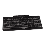 CHERRY KC 1000 SC toetsenbord USB AZERTY Belgisch Zwart