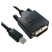 FDL 1M MINI DISPLAY PORT TO DVI-D  ADAPTOR CABLE