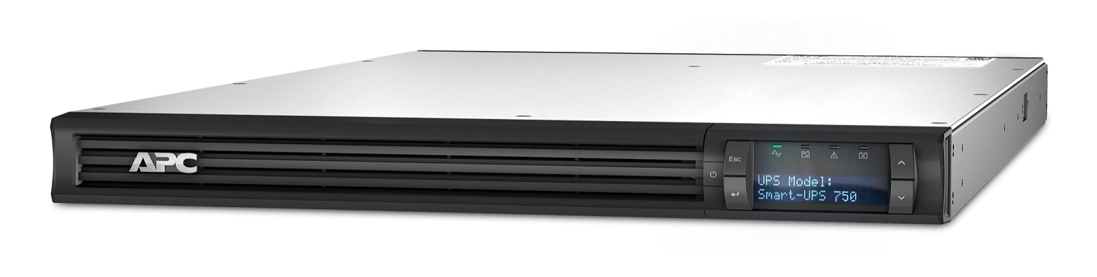 APC SMT750RM1U 750VA / 600W 120V Line-Interactive 1U Rackmount UPS