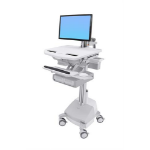 Ergotron StyleView White Flat panel Multimedia cart