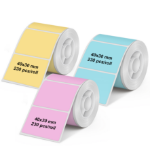 Olympia 6323 printer label Multicolour Self-adhesive printer label
