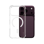 PanzerGlass CARE™ by ® Samba Case Transparent w. White MagSafe iPhone 18 Pro | 17 Pro | Bulk mobiele telefoon behuizingen Hoes Transparant