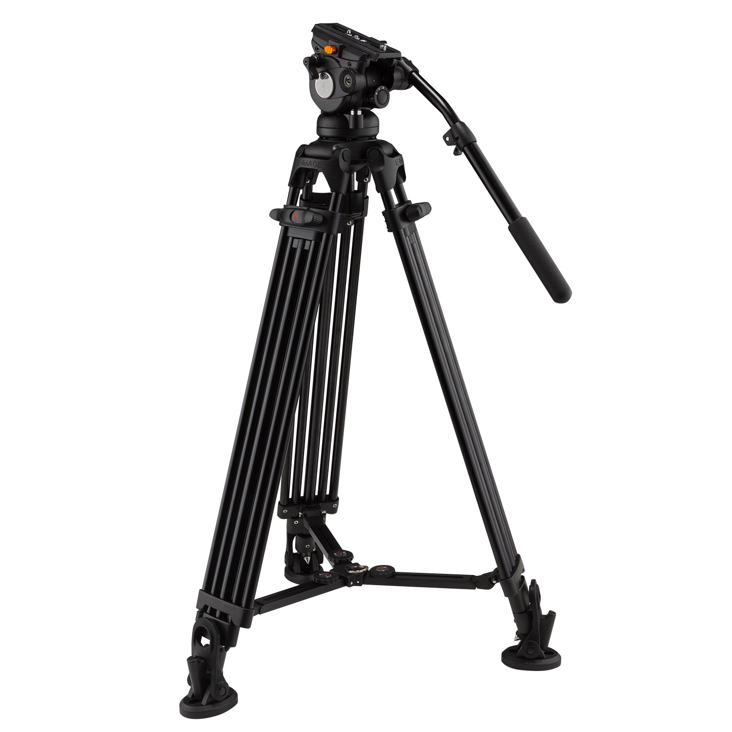 ikan 2-STAGE ALUMINUM FLUID HEAD KIT tripod Digital/film cameras 3 leg