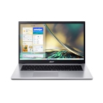 Acer Aspire 3 A317-54-37YD Laptop 43.9 cm (17.3") Full HD Intel® Core™ i3 i3-1215U 8 GB DDR4-SDRAM 512 GB SSD Wi-Fi 5 (802.11ac) Windows 11 Home Silver