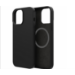JLC Apple iPhone 15 Matte Silicone Case MagSafe mobile phone case 15.5 cm (6.1") Shell case Black