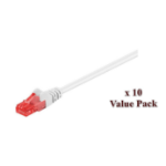 Microconnect V-UTP6005WVP networking cable White 0.5 m Cat6 U/UTP (UTP) Round