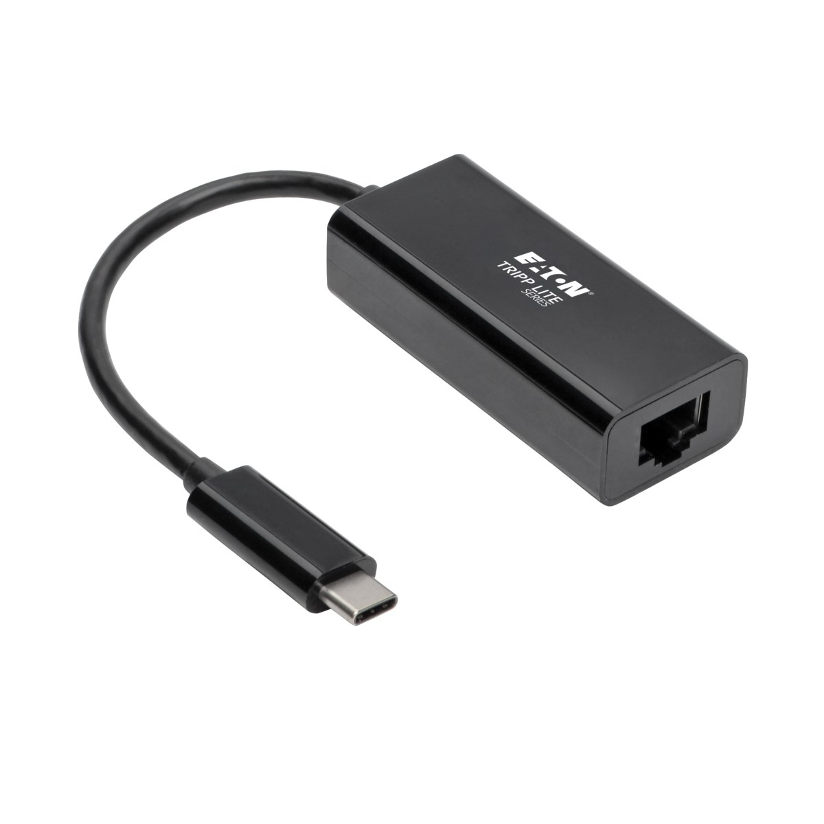 Tripp Lite Black U436-06N-Gb Usb-C To Gigabit Network Adapter With Thunderbo