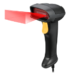 Adesso NuScan 2500TU - Spill Resistant Antimicrobial 2D Barcode Scanner -