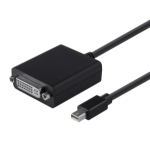 Monoprice 12741 video cable adapter Mini DisplayPort DVI Black