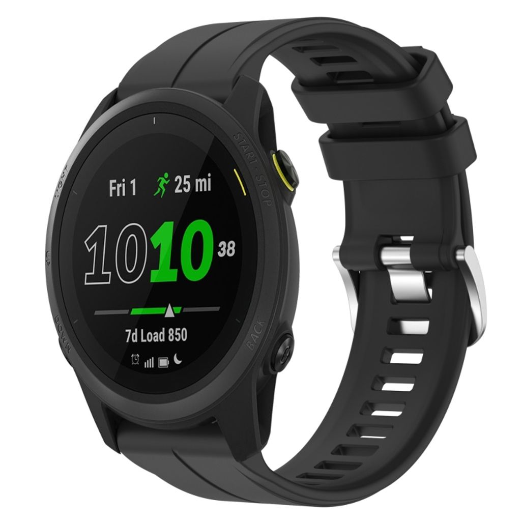 EU Product - Forerunner 745 Silicone Watch Band - Black thumbnail