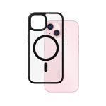 PanzerGlass CARE by ® Flagship Case Transparent Urban Combat w. Black MagSafe iPhone 15
