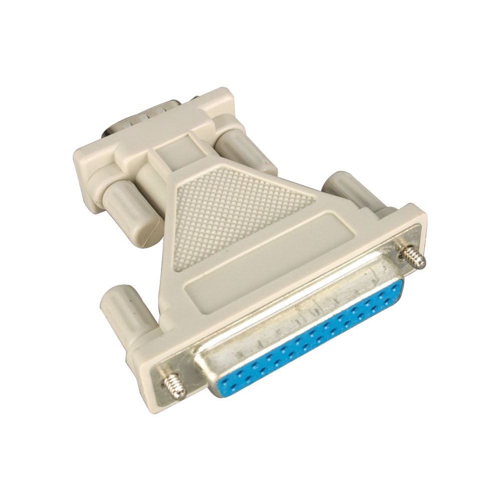 Videk DB25F to DB9M Serial Adaptor