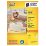 Avery 3474-200 self-adhesive label White 4800 pc(s)