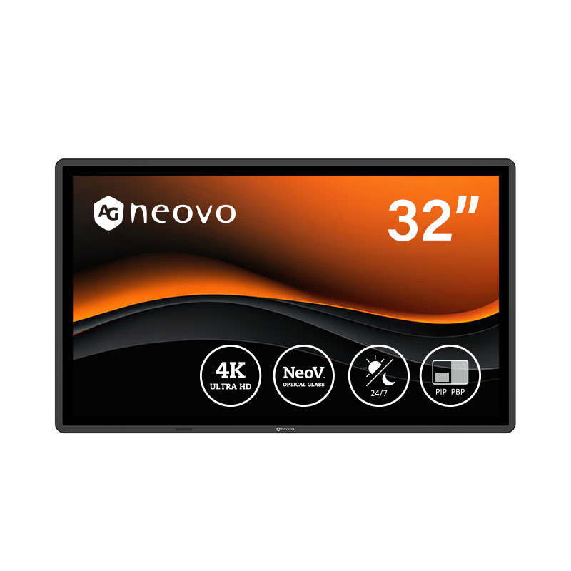 AG Neovo QX3202 CCTV monitor 81.3 cm (32") 3840 x 2160 pixels