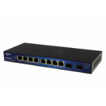 ALLNET ALL-SG8210PM network switch Managed L2+ Gigabit Ethernet (10/100/1000) Power over Ethernet (PoE) Black