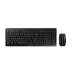 CHERRY Stream Desktop Recharge Tastatur Maus enthalten Universal RF Wireless QWERTY Englisch Schwarz