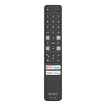 SAV io RC-15 universal /replacement for TCL SMART TV remote control IR Wireless Press buttons