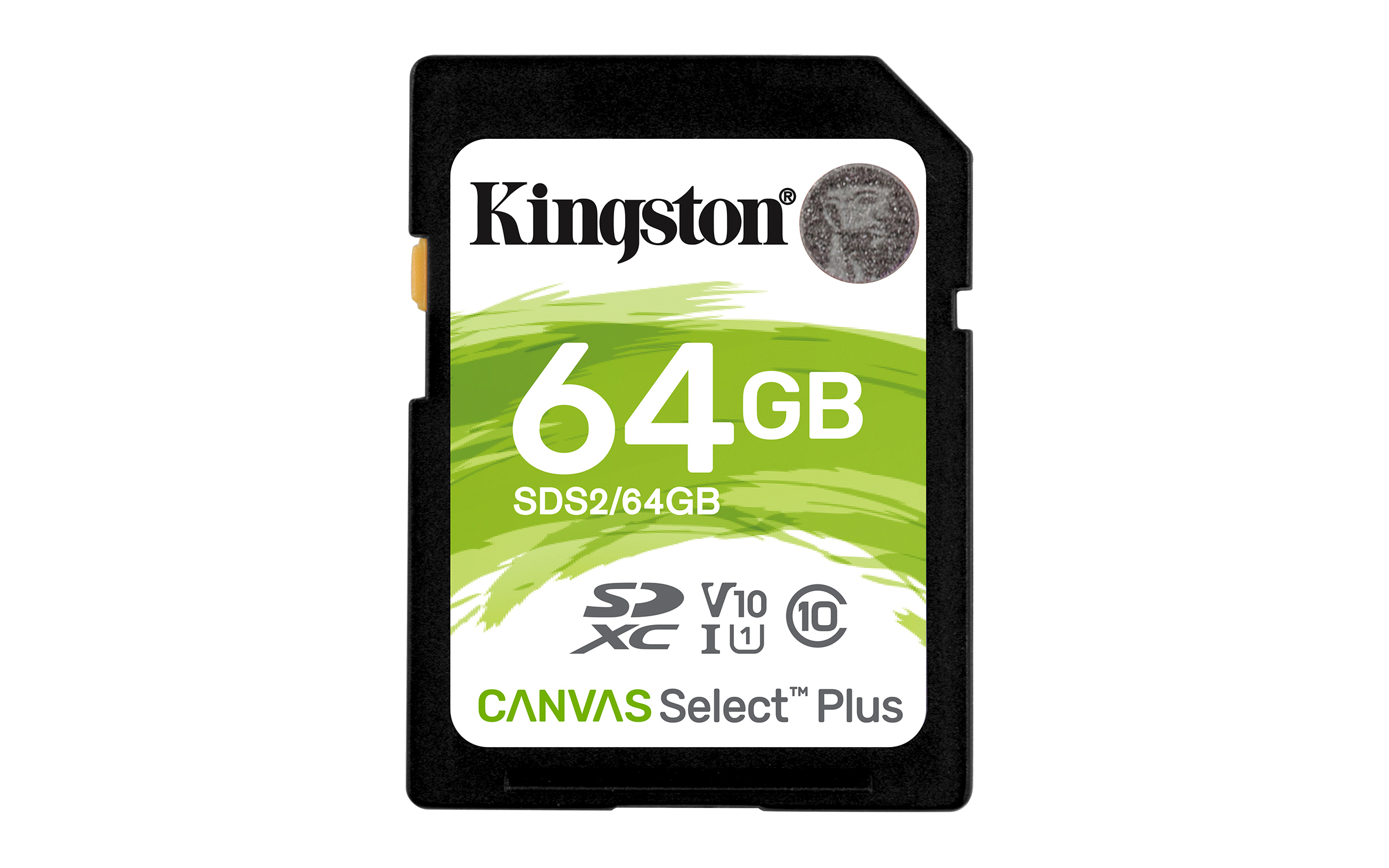 Image of Kingston Technology 64GB SDXC Canvas Select Plus 100R C10 UHS-I U1 V10
