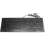HP 505129-041 keyboard USB QWERTZ German Black