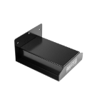 Arnos Hang A Plan Front Load Wall Rack Black - D064