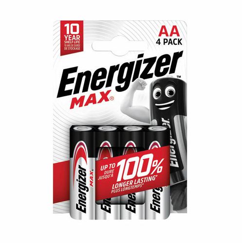 Energizer Er Max Aa Battery Pk4