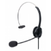 Manhattan Mono On-Ear Headset (USB), Microphone Boom (padded), Polybag Packaging, Adjustable Headband, In-Line Volume Control, Ear Cushion, USB-A for both sound and mic use, cable 1.5m, Three Year Warranty