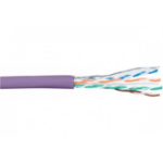 Hypertec ProConnectLite Cat6 U/UTP Solid Dca LSZH Purple 305m