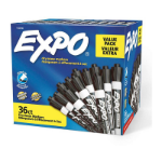 EXPO D/E WB Marker CT Blk Bx36