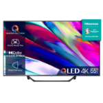 Hisense 55A7KQ TV 139.7 cm (55") 4K Ultra HD Smart TV Wi-Fi Black 330 cd/m²