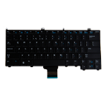 Origin Storage N/B KBD Dell Latitude 5290 2-in-1 US-Int Travel Keyboard 80 Key