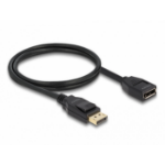 DeLOCK 80001 DisplayPort kabel 1 m Zwart